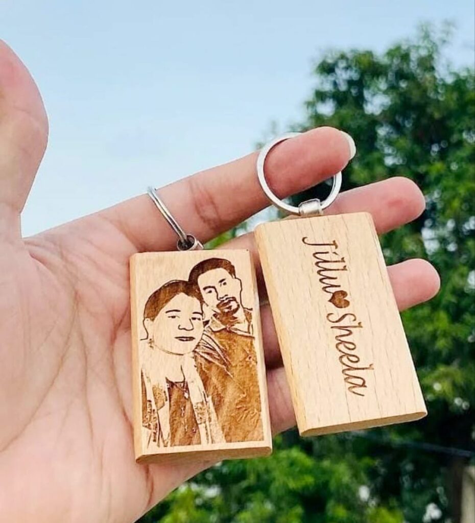 Wooden Keychain
